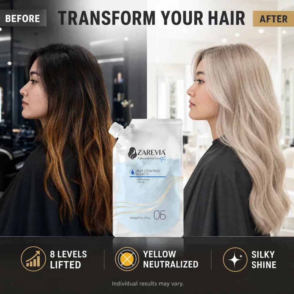BODA Care ZAREVIA Blue Control Bleach Hair Care Manufacturer