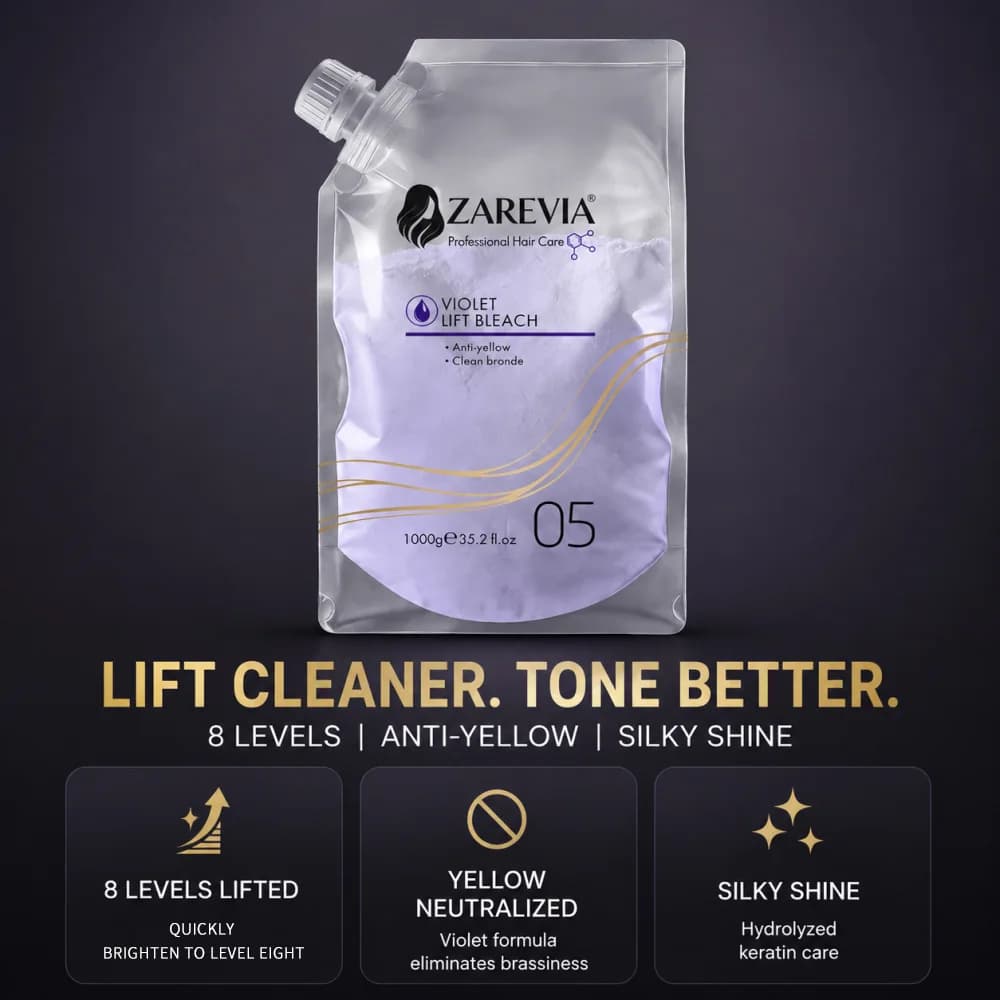 ZAREVIA Violet Lift Bleach Hair Bleach powder Supplier